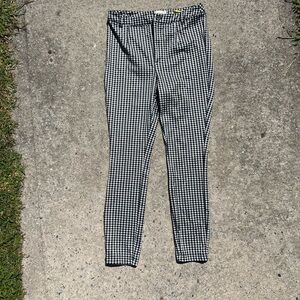 Anthropologie Maeve Checkered Pants